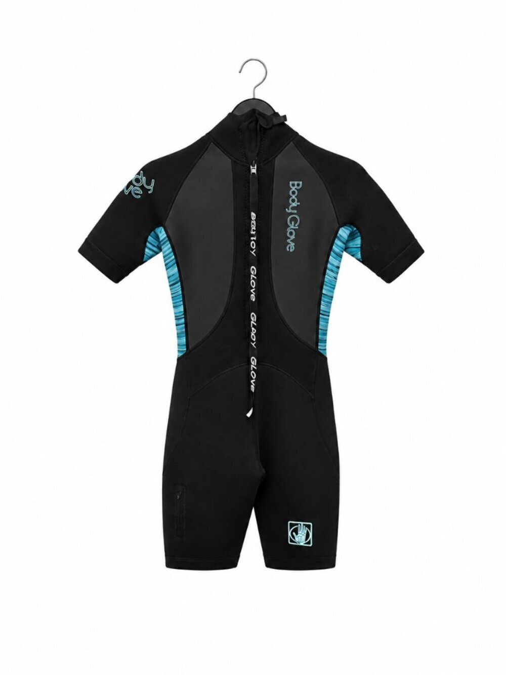 Body Glove Pro 2/1mm Neoprene Shorty Wetsuit Women’s M 7/8 Black Blue - Picture 2 of 7